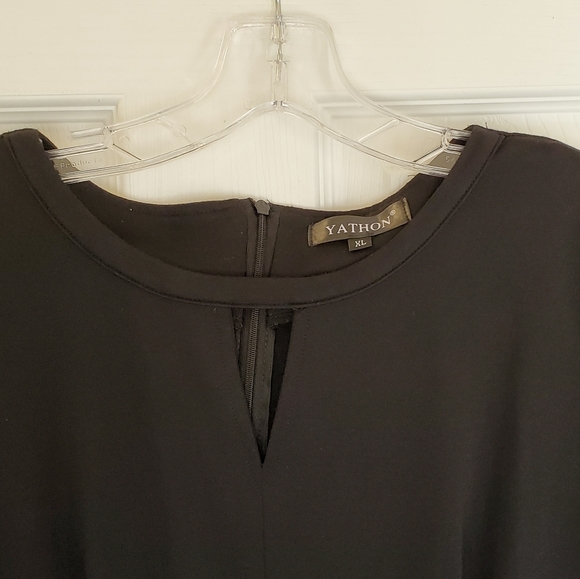 NWOT Black and Floral Dress - Picture 7 of 11